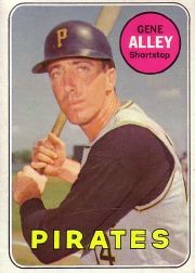 1969 Topps Baseball Cards      436     Gene Alley